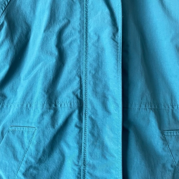 Lands End Women's Squall Hooded Jacket Jeweled Teal - Picture 3 of 10